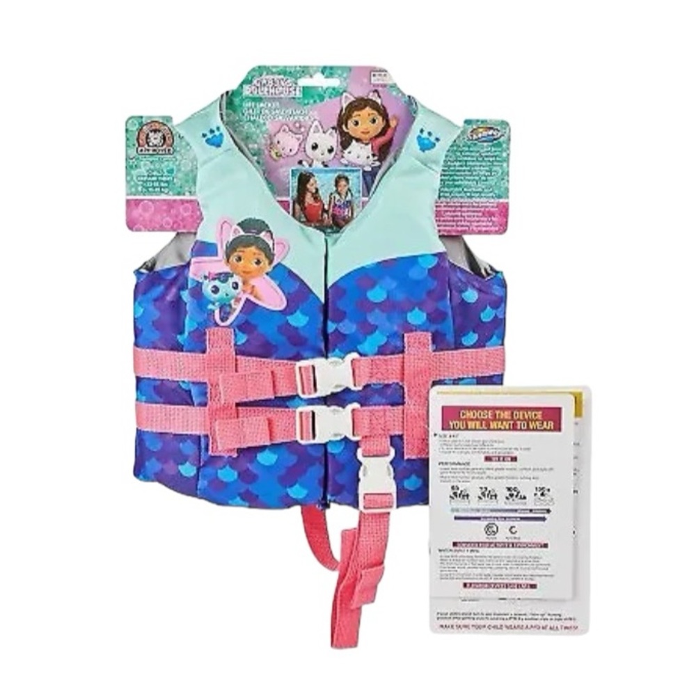 SwimWays Gabby’s Dollhouse PFD Life Jacket - Picture 2 of 6
